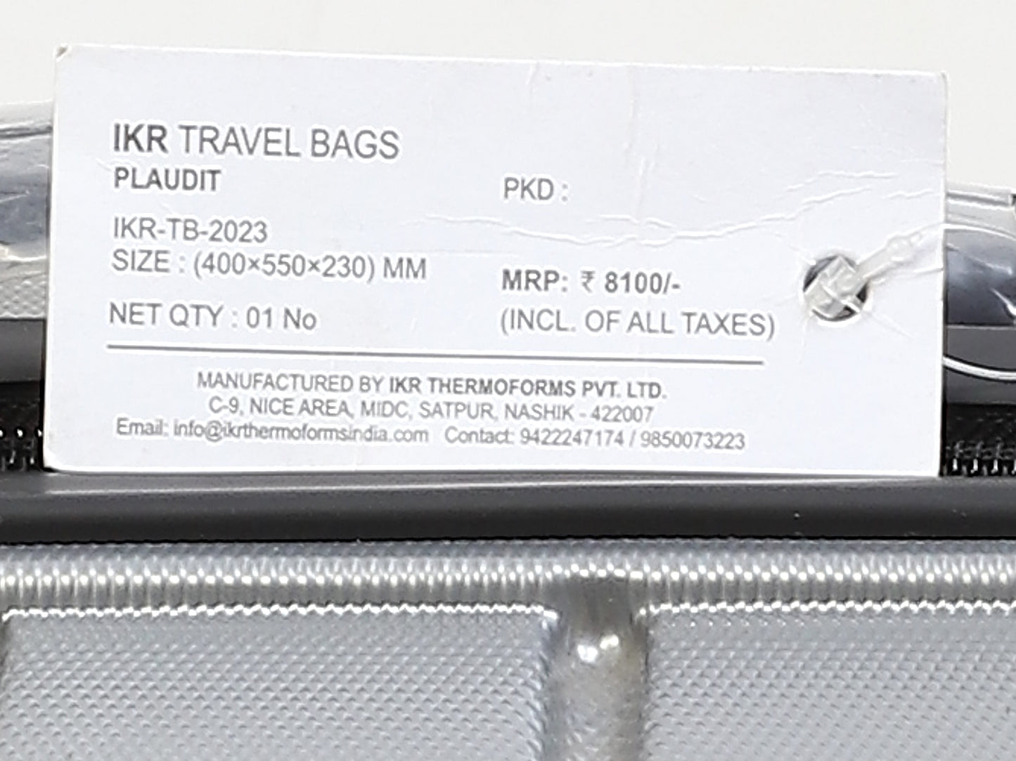 hummel Blush Trolley Bags - Silver