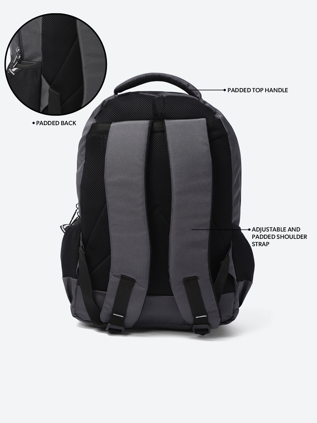 hummel Jet Laptop Backpack Grey