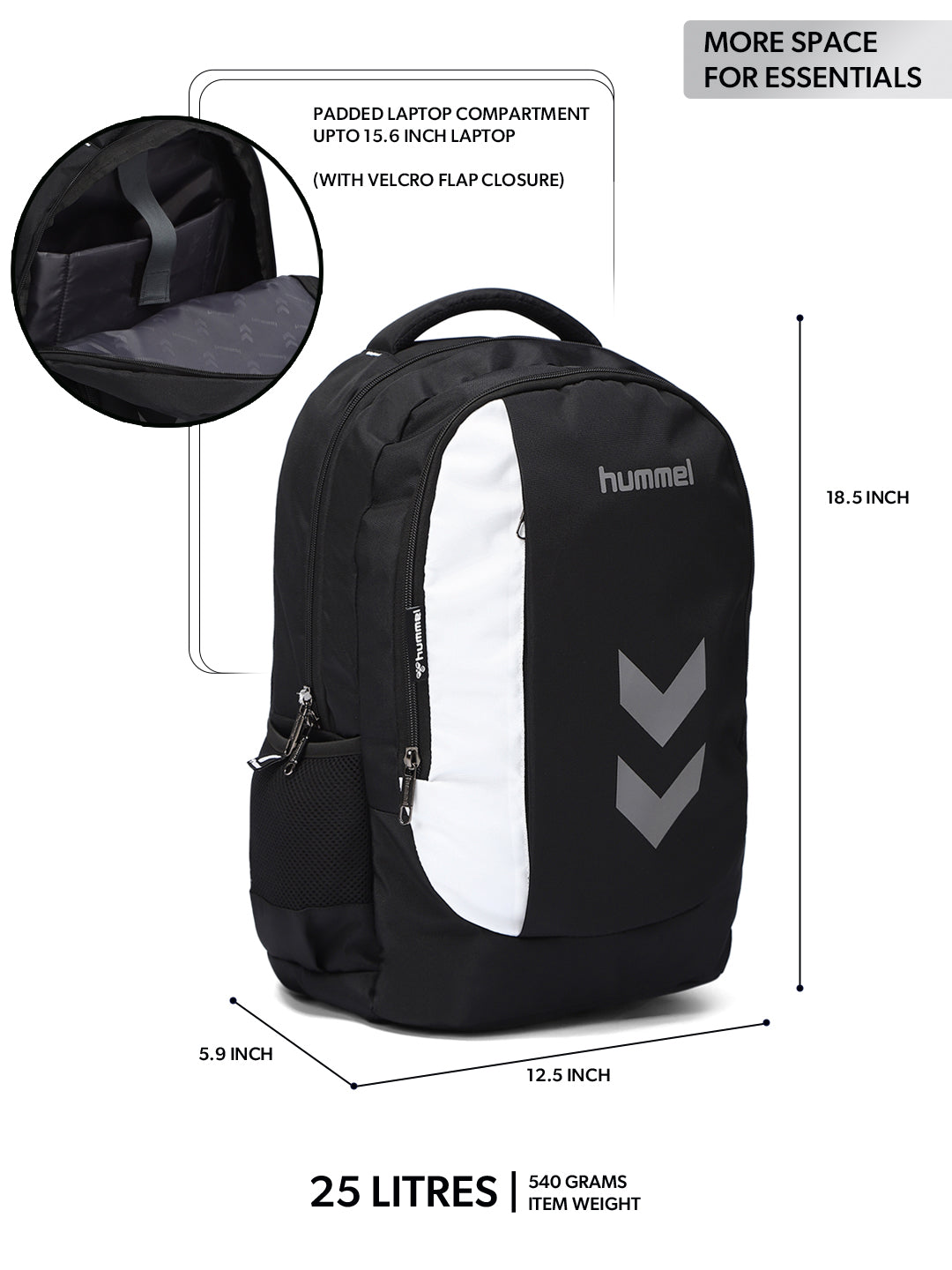 hummel Jet Laptop Backpack Black