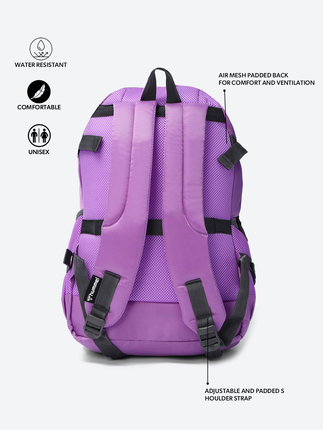 hummel Urban Explorer Laptop Backpack Purple