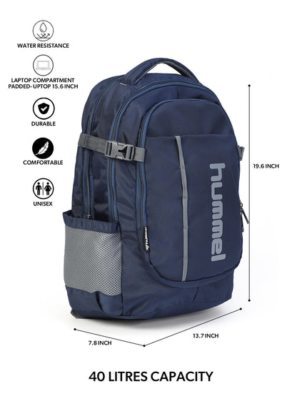 hummel Urban Haul Laptop Backpack Navy Blue