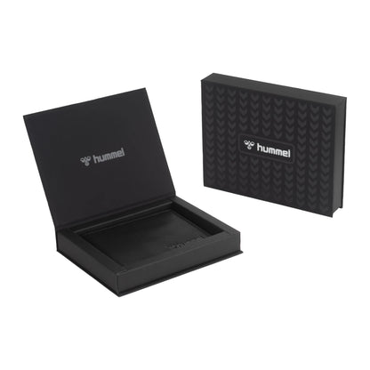 hummel Bi-Fold Leather Wallet (Black)