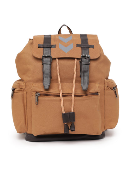 hummel Canvas Backpack (Tan / Khakhi)