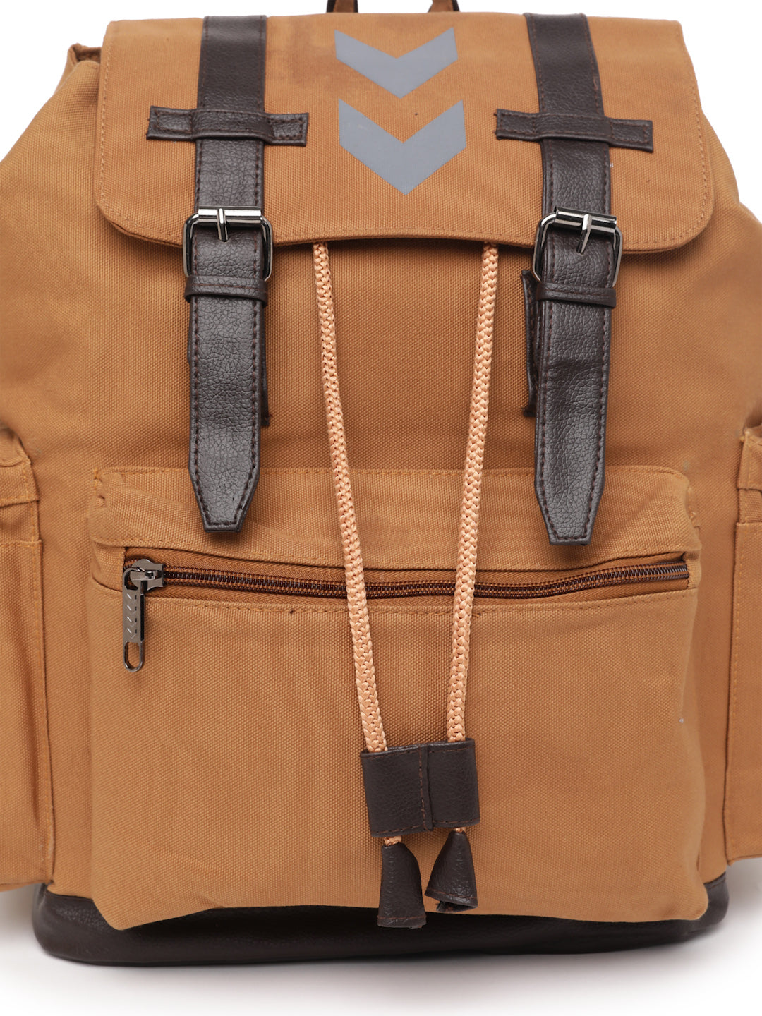 hummel Canvas Backpack (Tan / Khakhi)