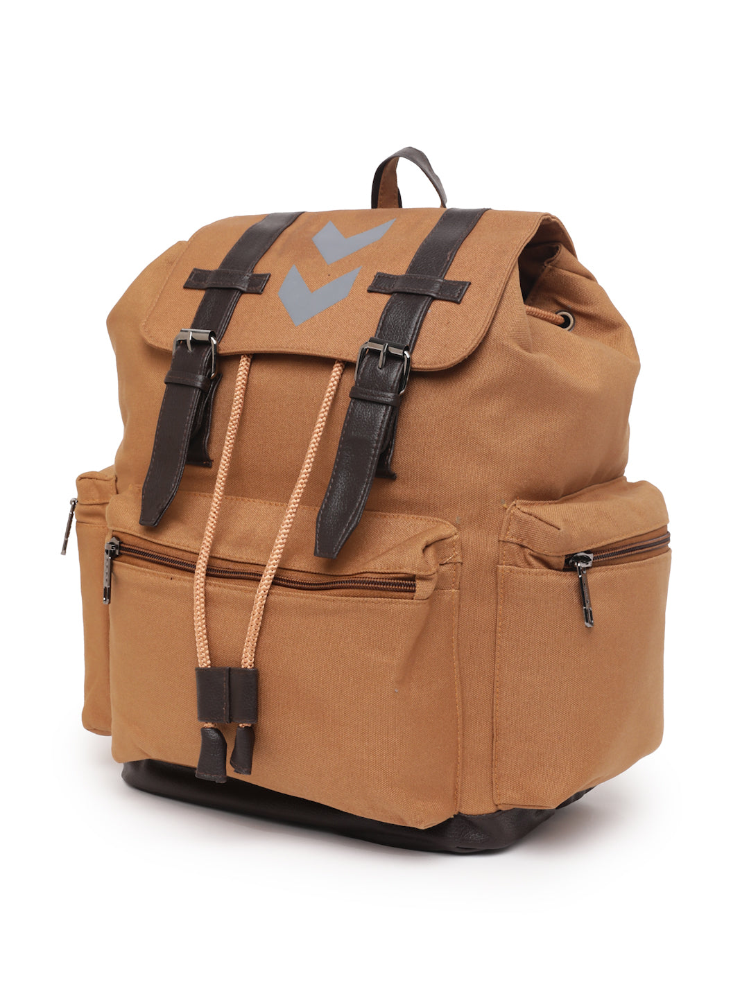hummel Canvas Backpack (Tan / Khakhi)