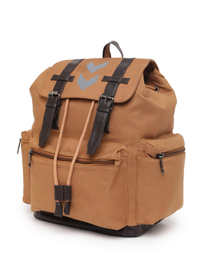 hummel Canvas Backpack (Tan / Khakhi)