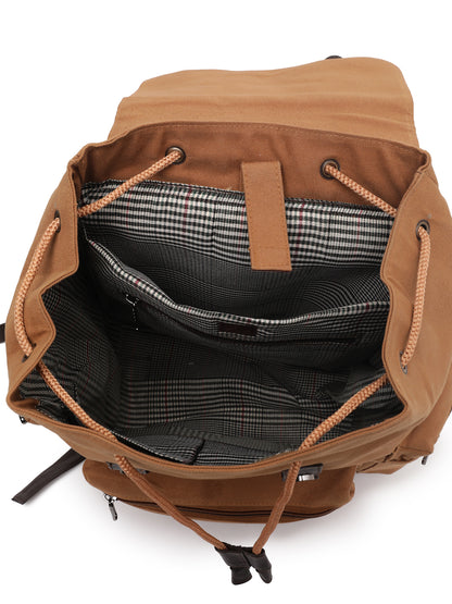 hummel Canvas Backpack (Tan / Khakhi)
