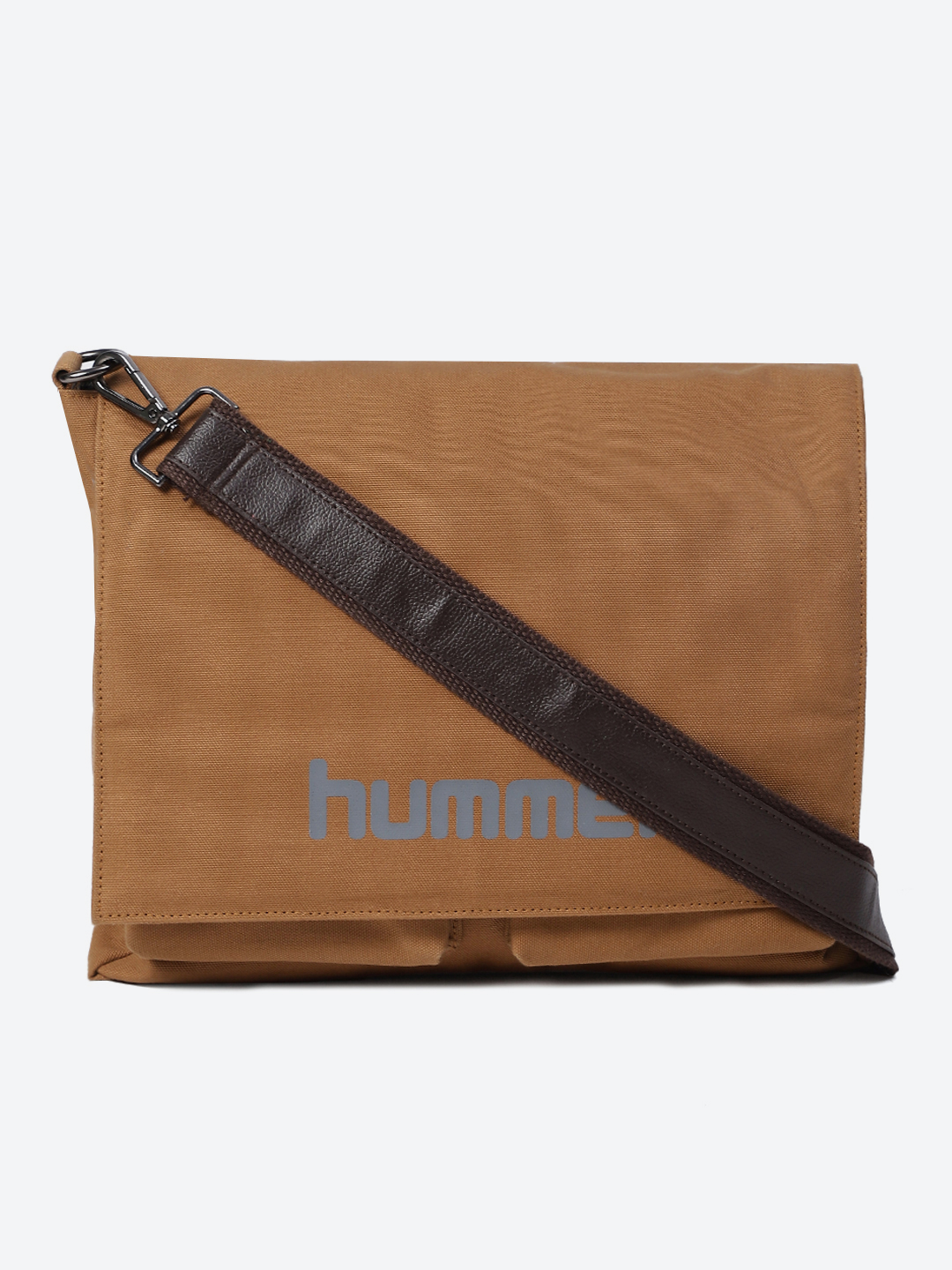 hummel Canvas Messenger Sling Grey-1080 x 1440 5